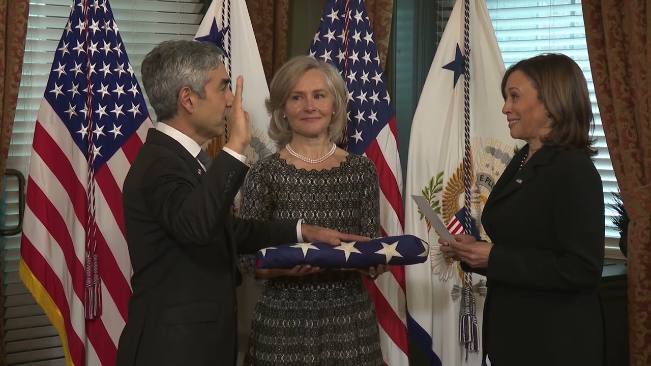 Vice President Harris Ceremonially Swears In Bijan Sabet as Ambassador to the Czech Republic