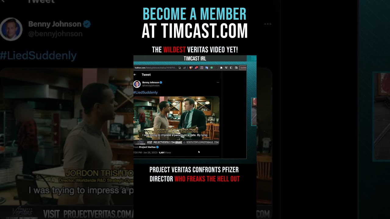 Timcast IRL - The Wildest Veritas Video Yet! #shorts