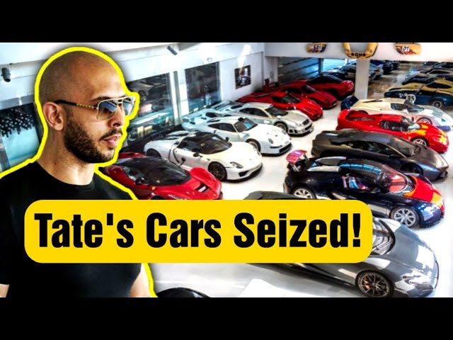 Andrew Tate's 11 Cars SEIZED OVERNIGHT By Romanian Authorities....( THIS IS BAD!!! )