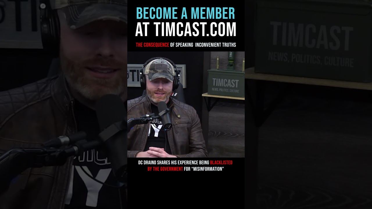 Timcast IRL - The Consequence Of Speaking Inconvenient Truths #shorts