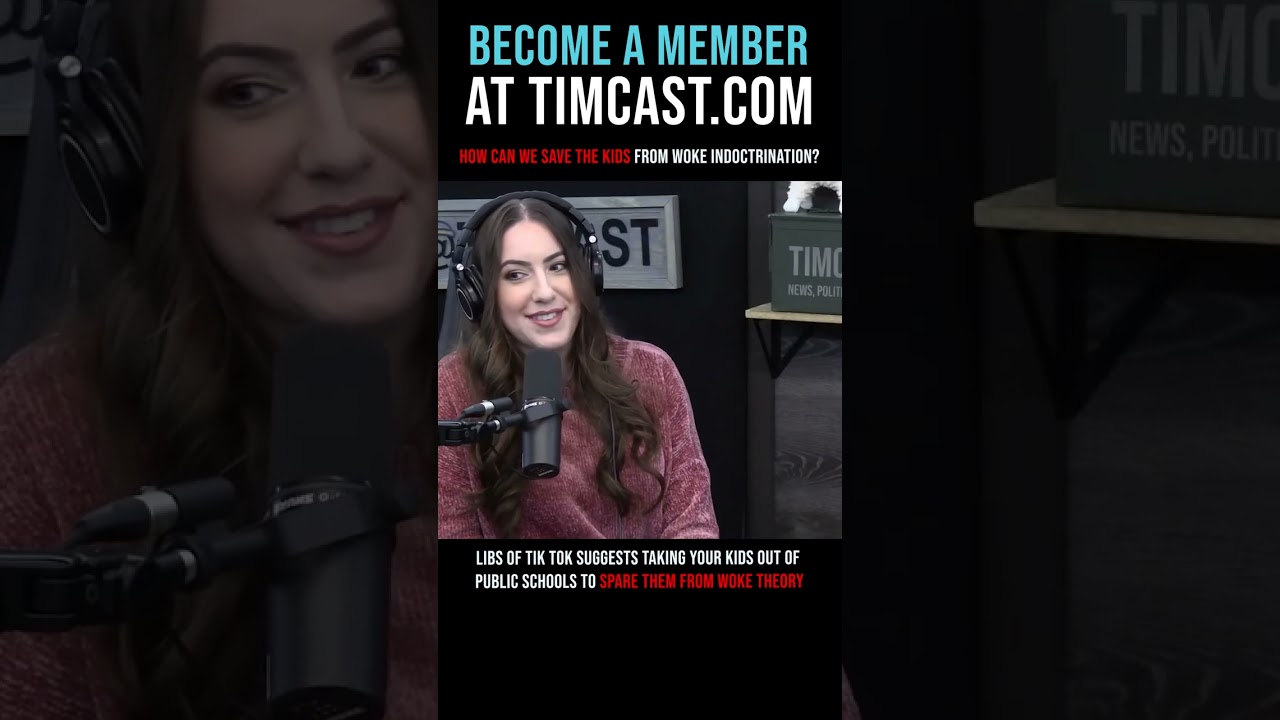 Timcast IRL - How Can We Save The Kids From Woke Indoctrination #shorts