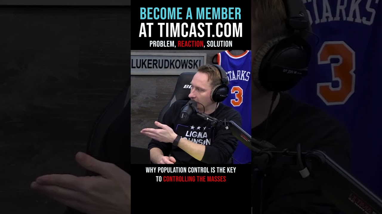 Timcast IRL - Problem, Reaction, Solution #shorts