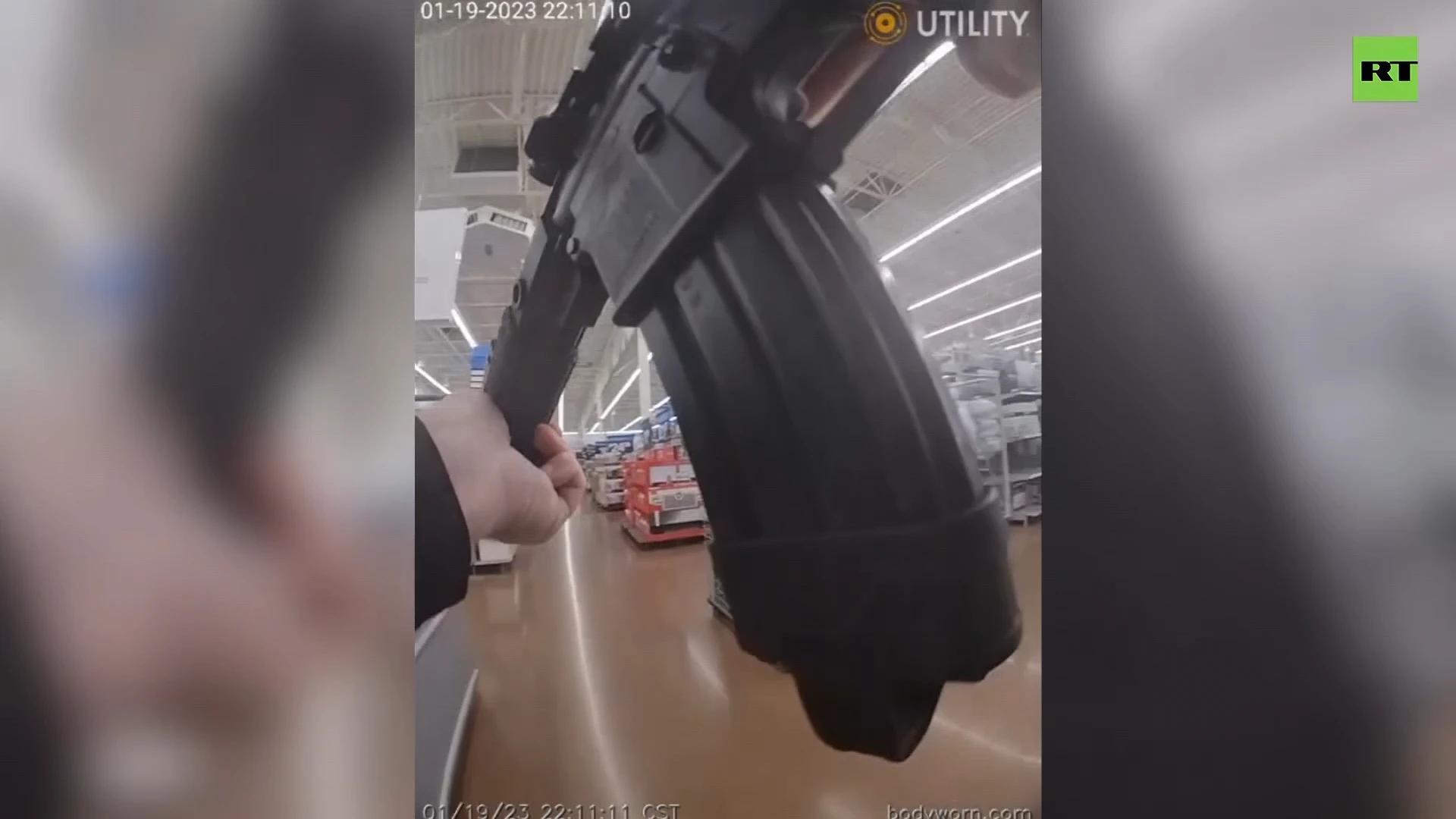 Moments before shooter killed in Indiana Walmart