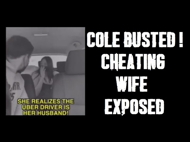 She never saw it coming!! UBER driver catches wife being unfaithful.