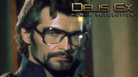 Deus Ex: Human Revolution as an 80's Cyberpunk Film AI ART
