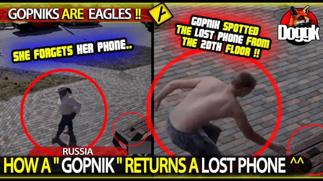 HOW A " GOPNIK " RETURNS A LOST PHONE ^^ (RUSSIA)