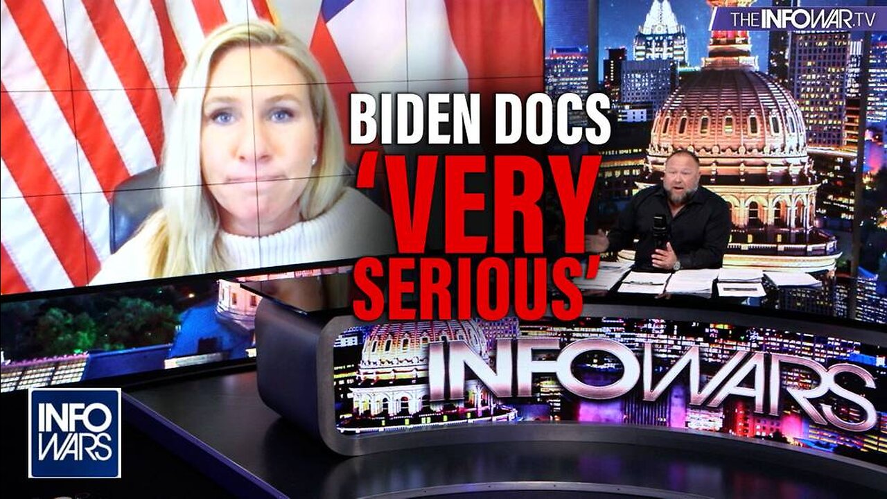 EXCLUSIVE: MTG Says Biden Docs are a 'Very Serious Issue'