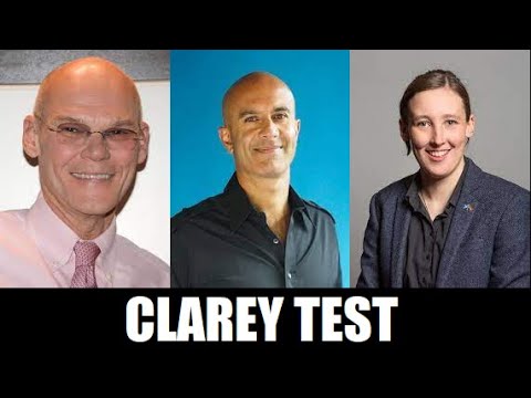 Clarey Tests on Robin Sharma, James Carville, and Mhairi Black