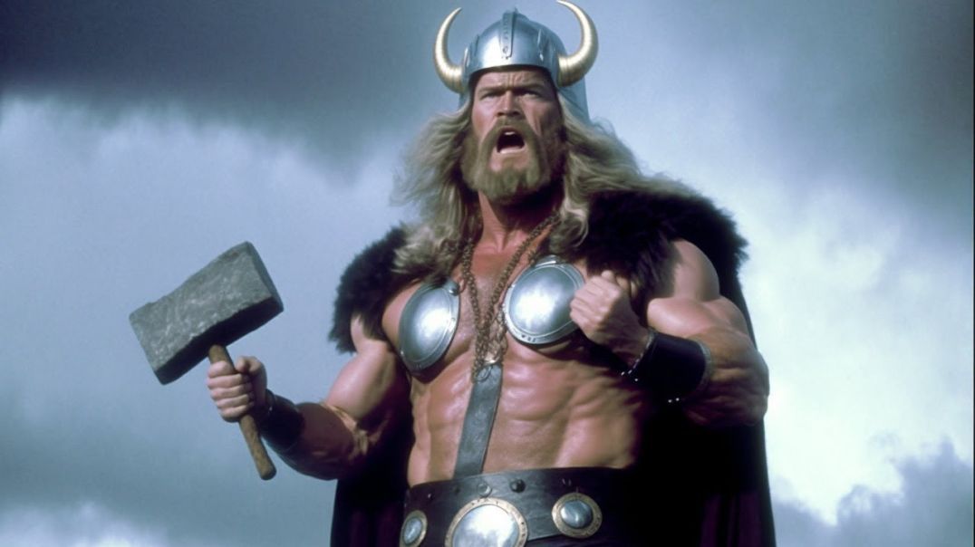 Norse Mythology as an 80's Dark Fantasy Film AI ART