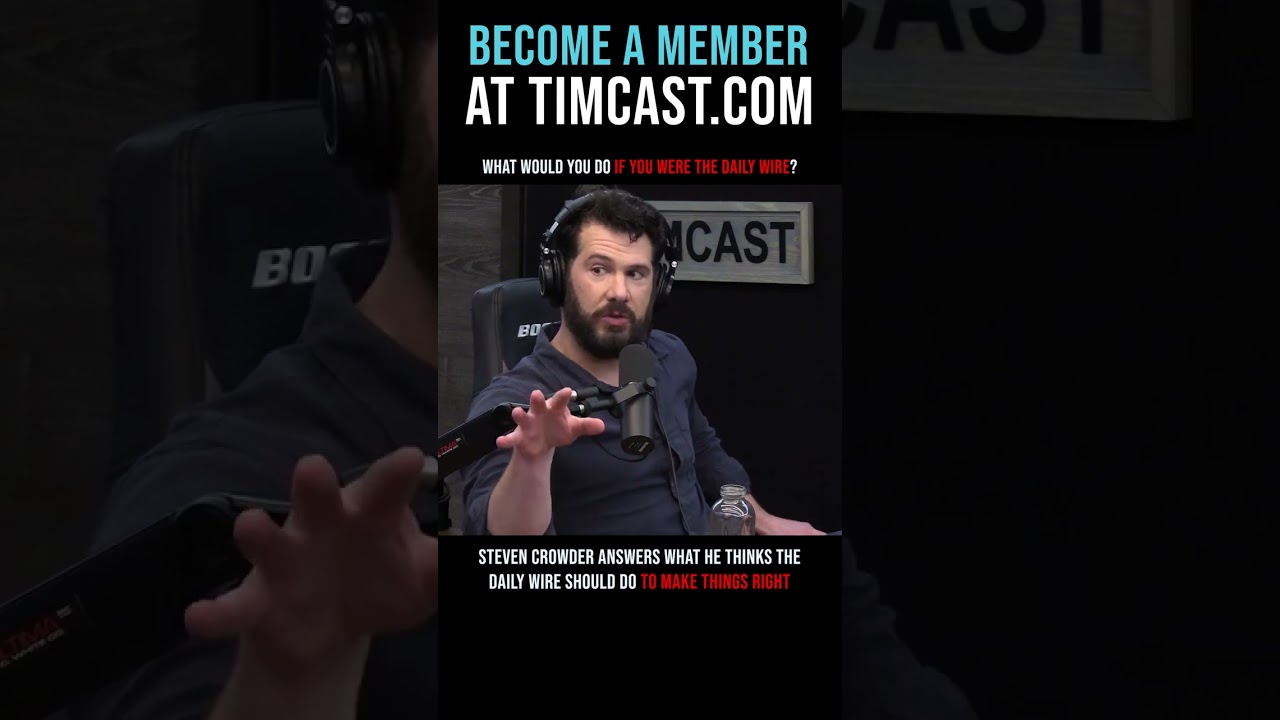 Timcast IRL - What Would You Do If You Were The Daily Wire? #shorts