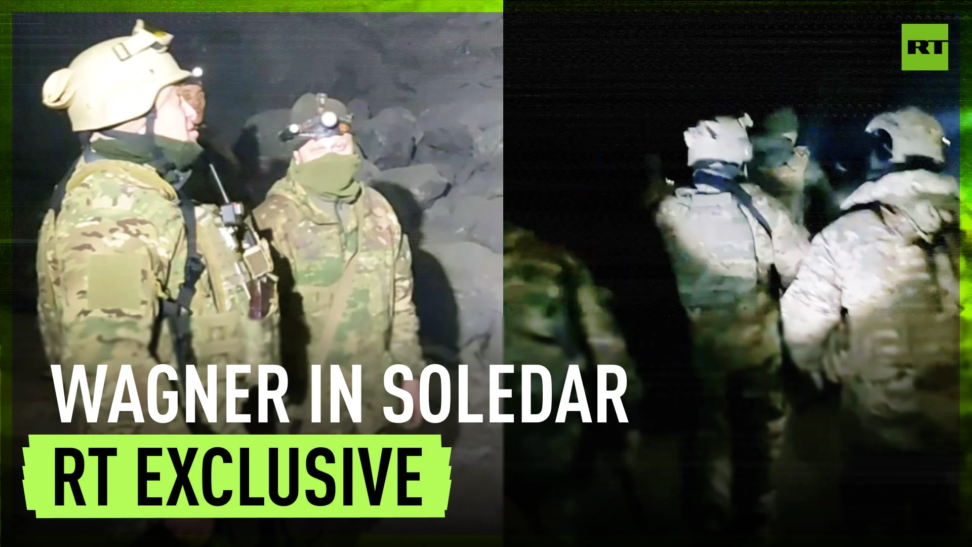 Wagner PMC shares footage from Soledar Salt Mine as group takes control of city