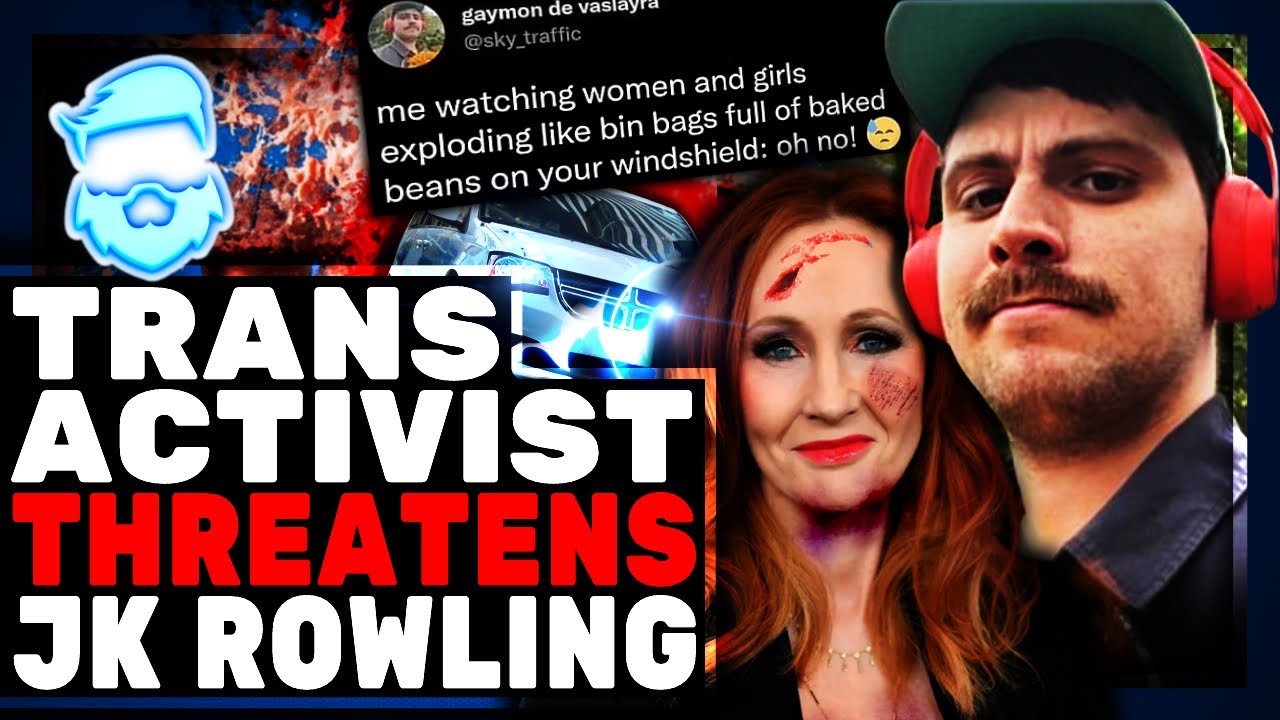 JK Rowling DESTROYS Trans Activist For Unhinged Threats!