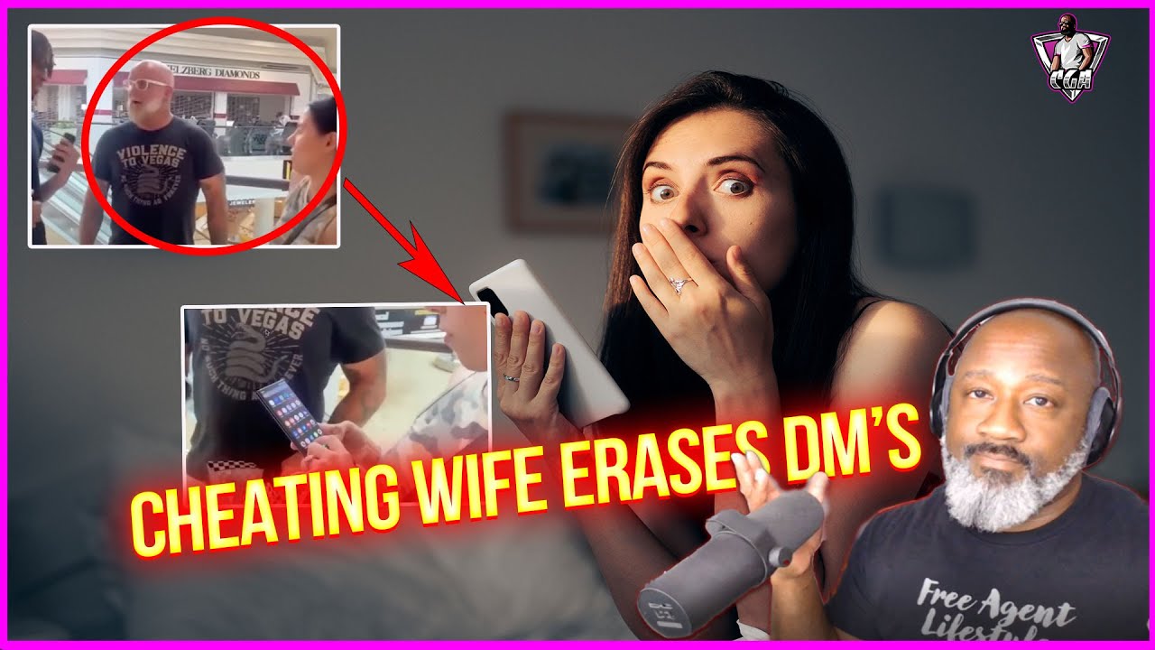 Wife ERASES DM’s In Plain Sight When She's About To Get CAUGHT by Husband!