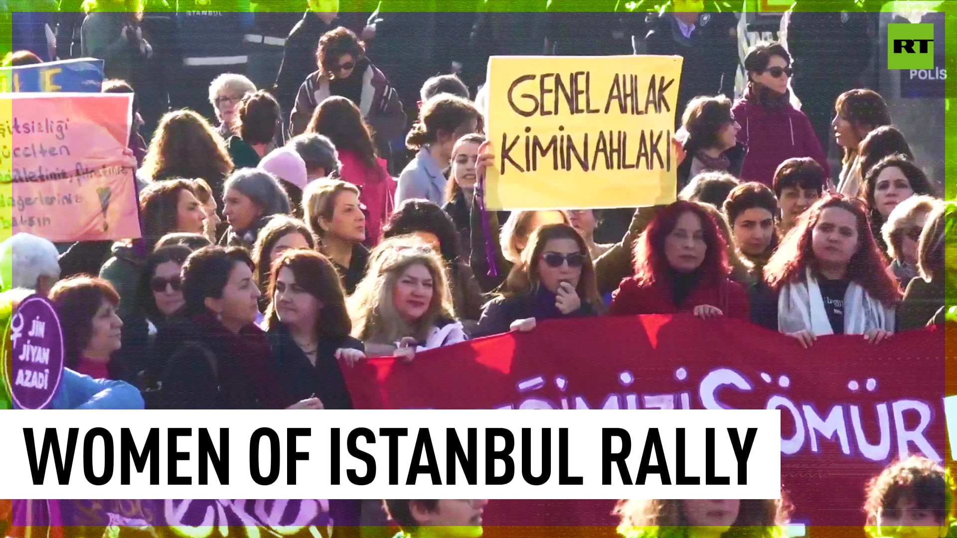 Protest against male violence in Istanbul turns… violent