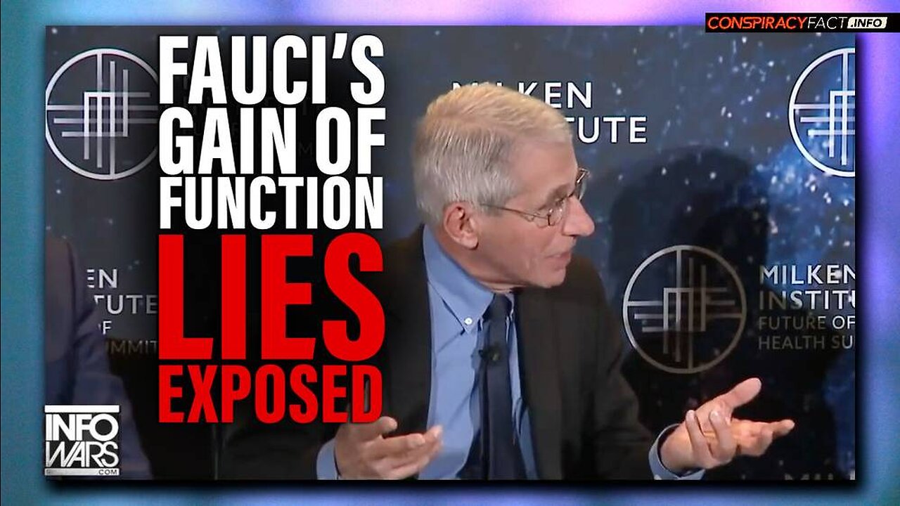 VIDEO: Fauci Admits to Gain of Function, Bill Gates Admits Frankenshots Don't Work