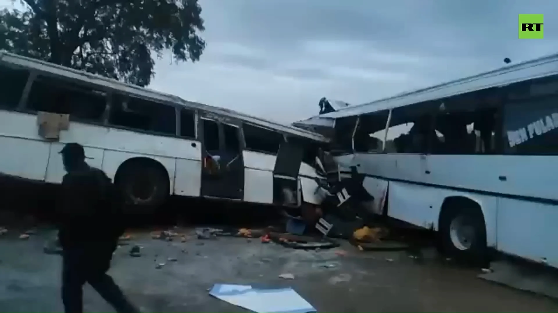 Buses collide, killing dozens in Senegal