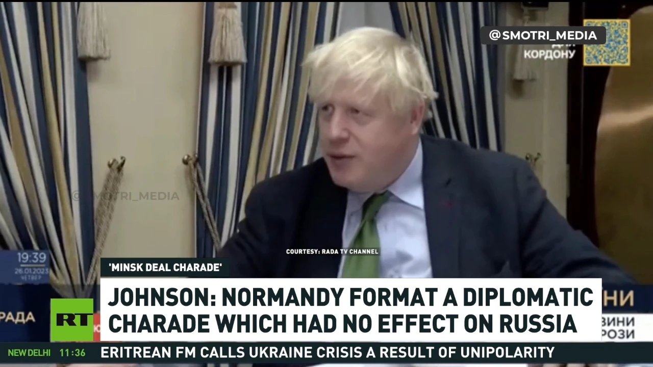 We launched diplomatic charade called the Normandy format – Boris Johnson