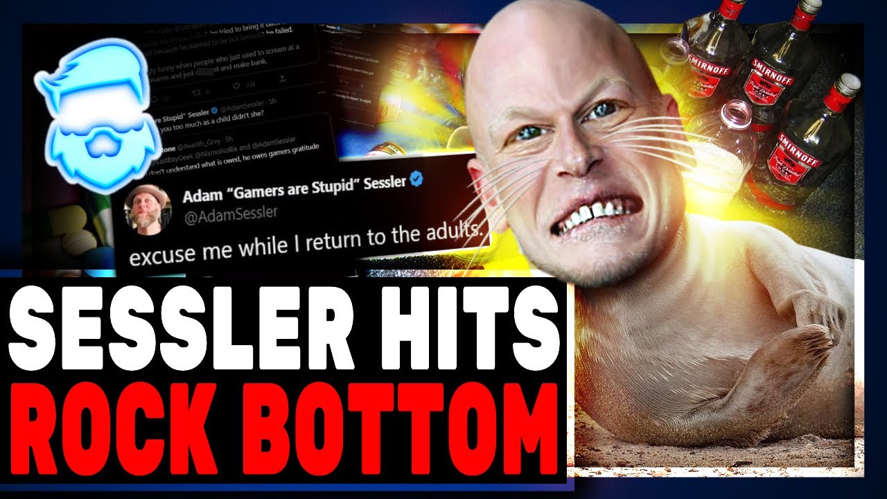 Former G4TV Star Adam Sessler ATTACKS Gamers In Bizarre New Meltdown!