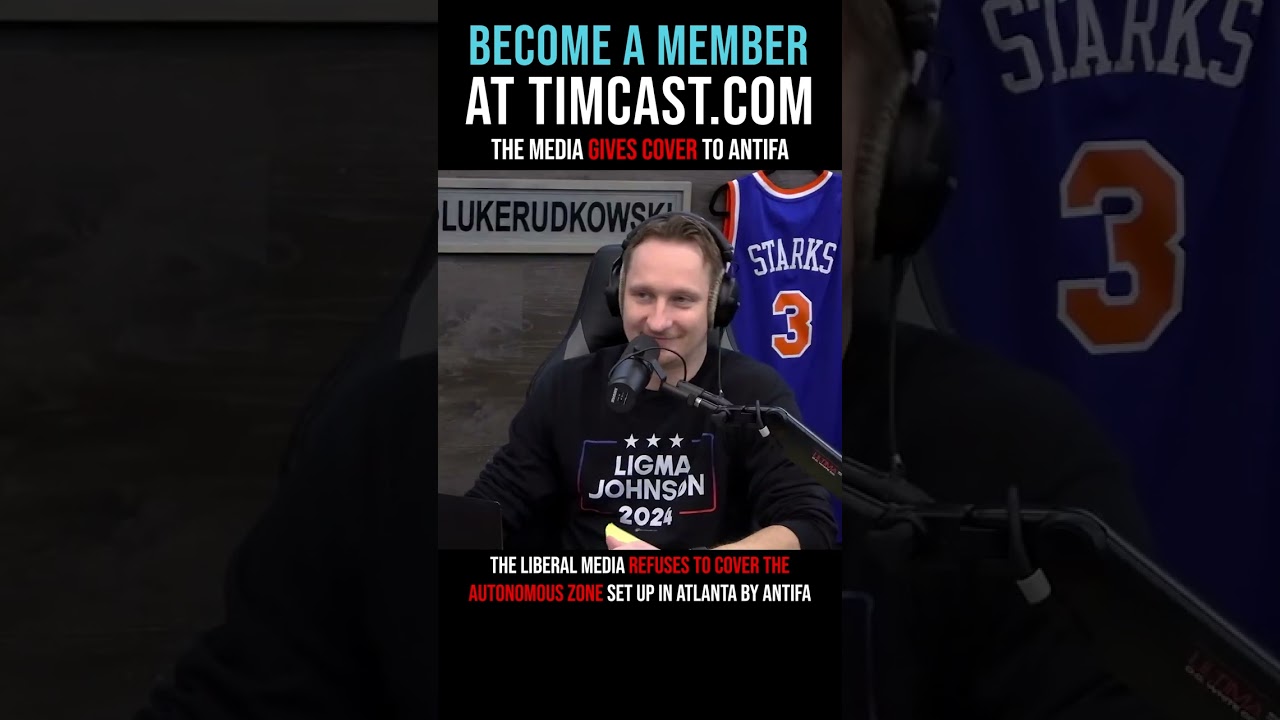 Timcast IRL - The Media Gives Cover To Antifa #shorts