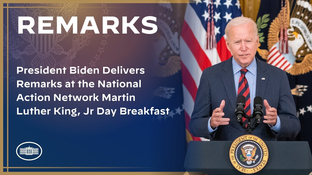 President Biden Delivers Remarks at the National Action Network Martin Luther King, Jr Day Breakfast