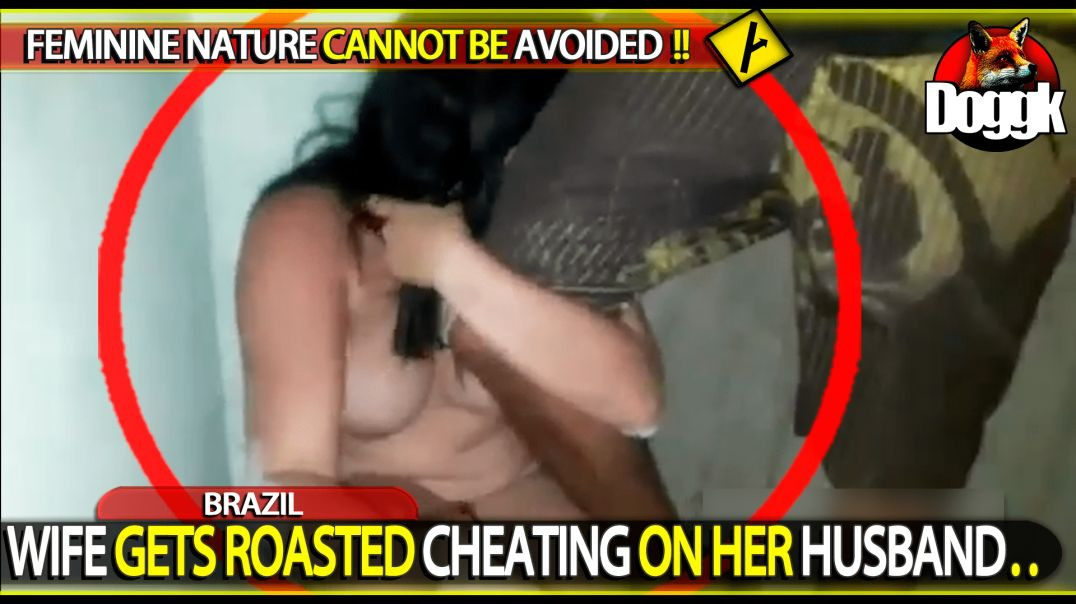 WIFE GETS ROASTED CHEATING ON HER HUSBAND.. (BRAZIL)