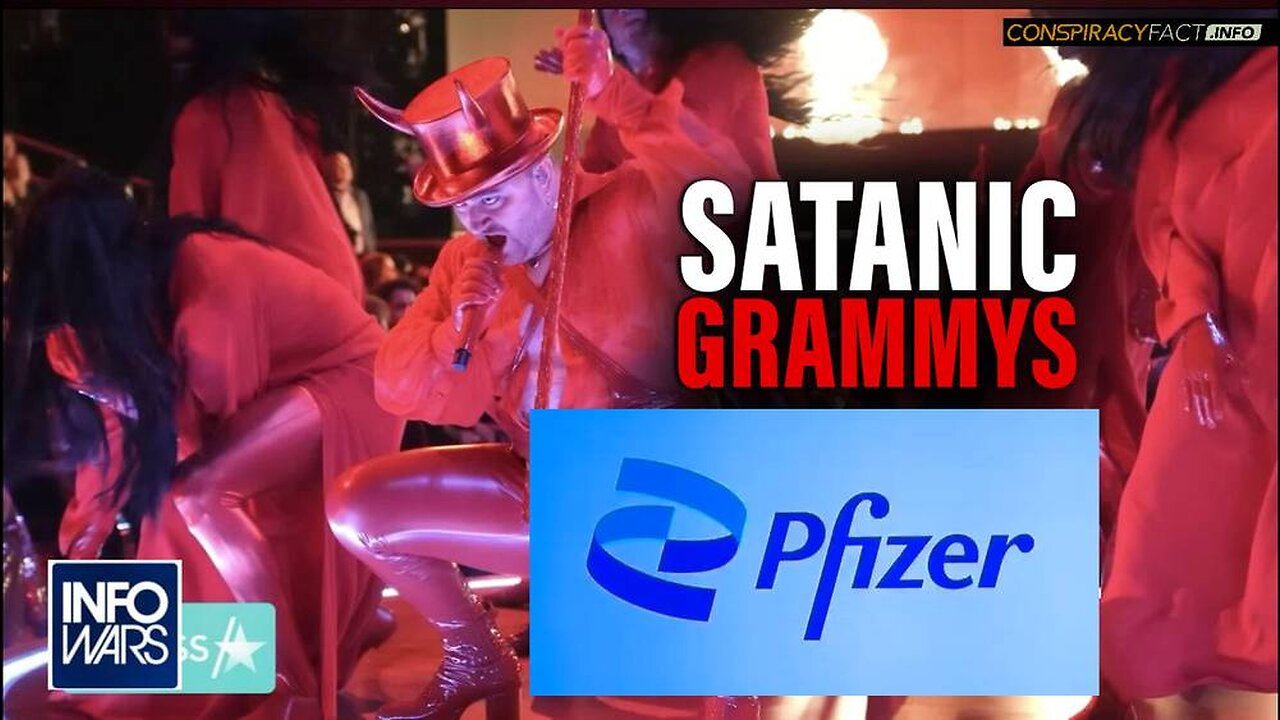 Grammy's Satanic Performance, Sponsored by Pfizer