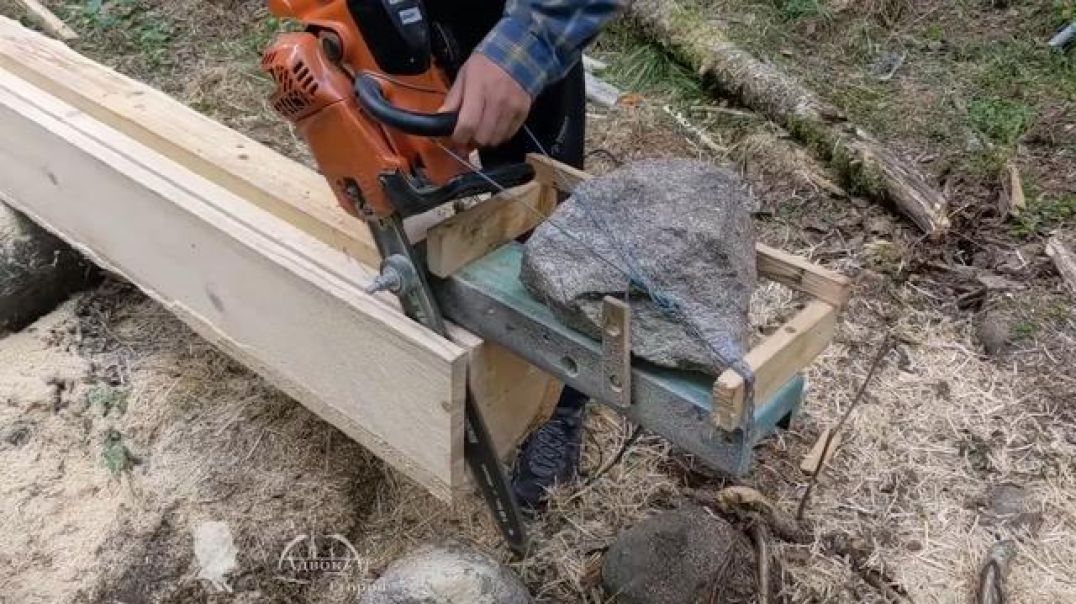 Self–propelled Chainsaw - Turning Logs into Perfect Board