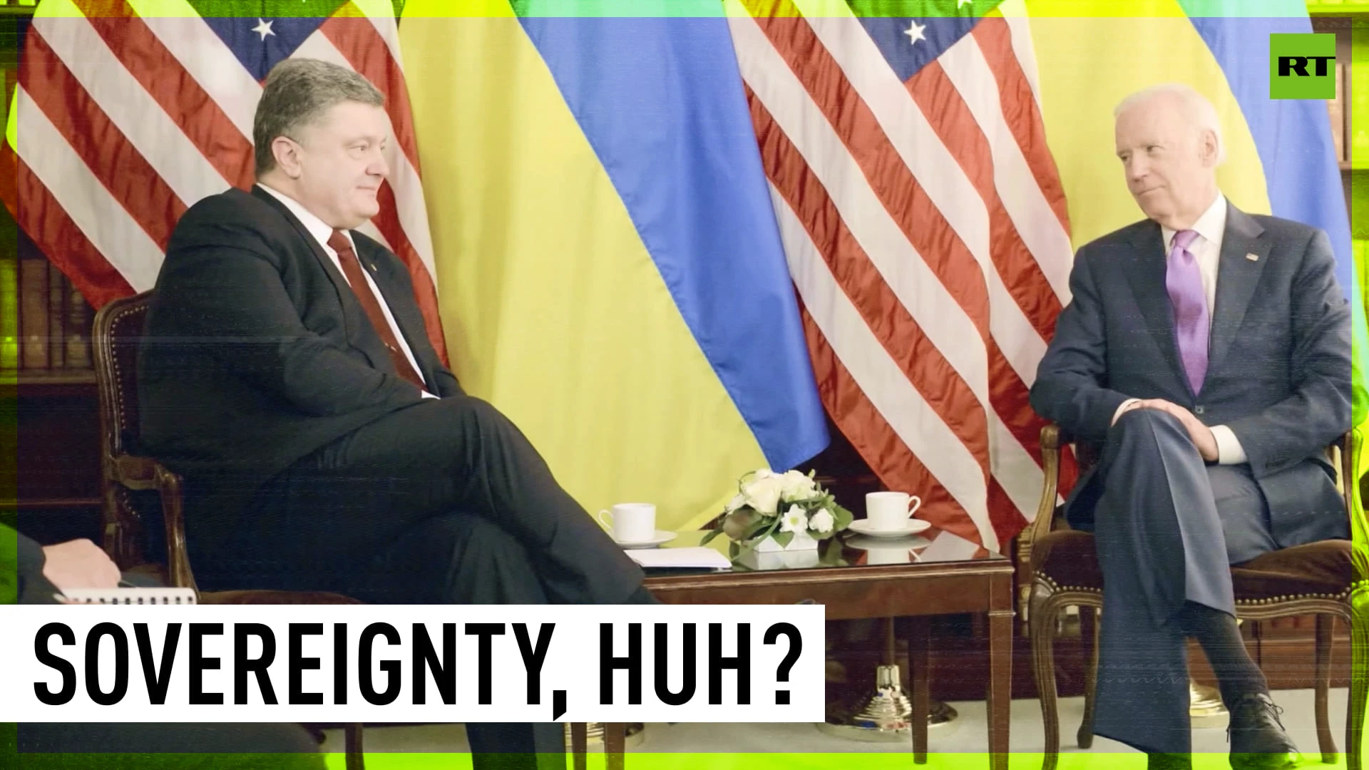 Biden pressured fmr Ukrainian president to nationalise bank - LEAKED AUDIO