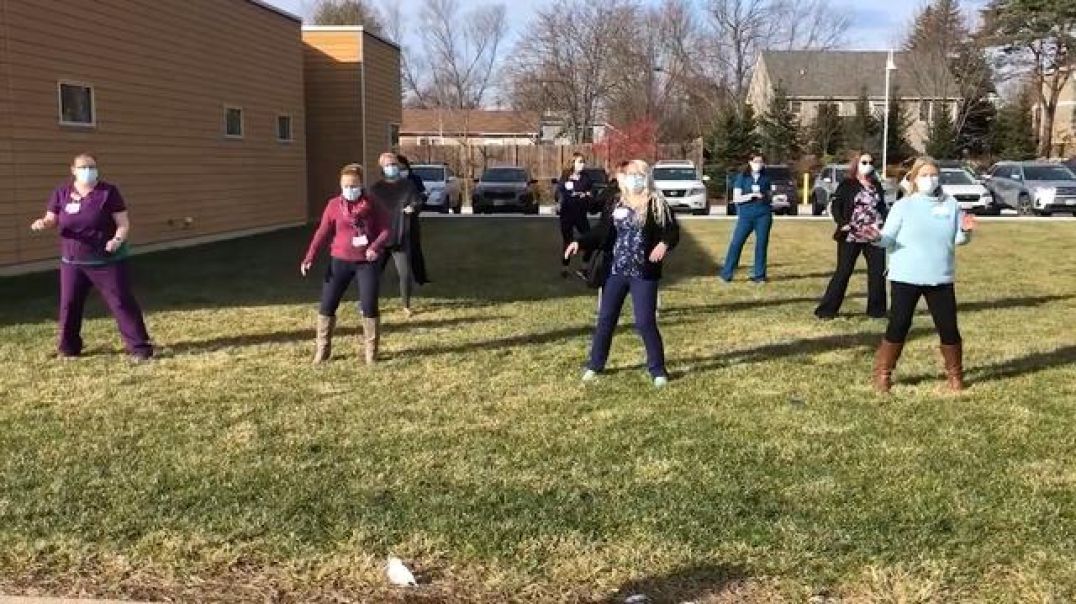 New Hampshire hospital staff dances with delight upon delivery of Covid19 vaccines