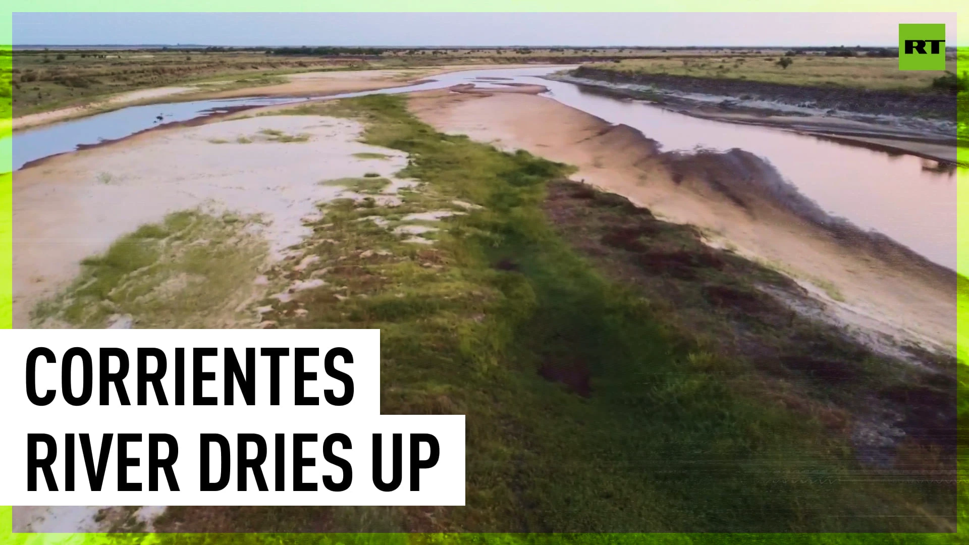 Corrientes River dries up as Argentina faces unprecedented drought