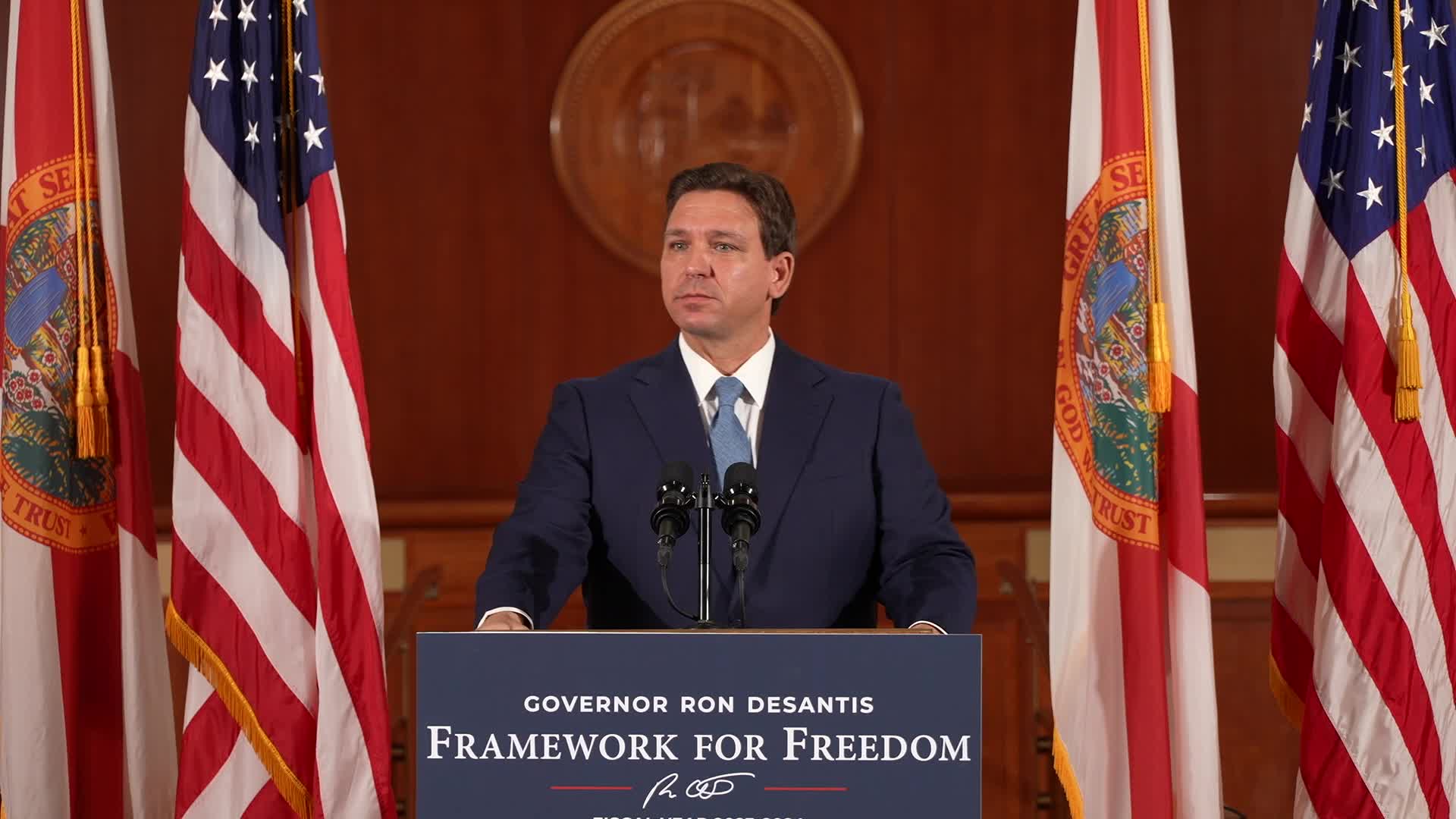 "How Much of a Dent Would it Put in the Debt?" Governor Ron DeSantis