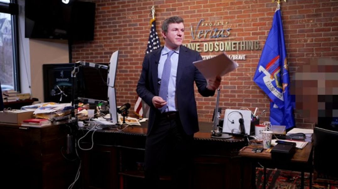 James O'Keefe REMOVED As CEO Of Project Veritas, FULL SPEECH From James At Veritas HQ