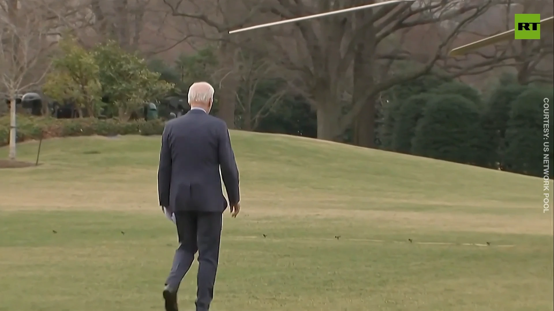 Joe Biden heads out for his medical