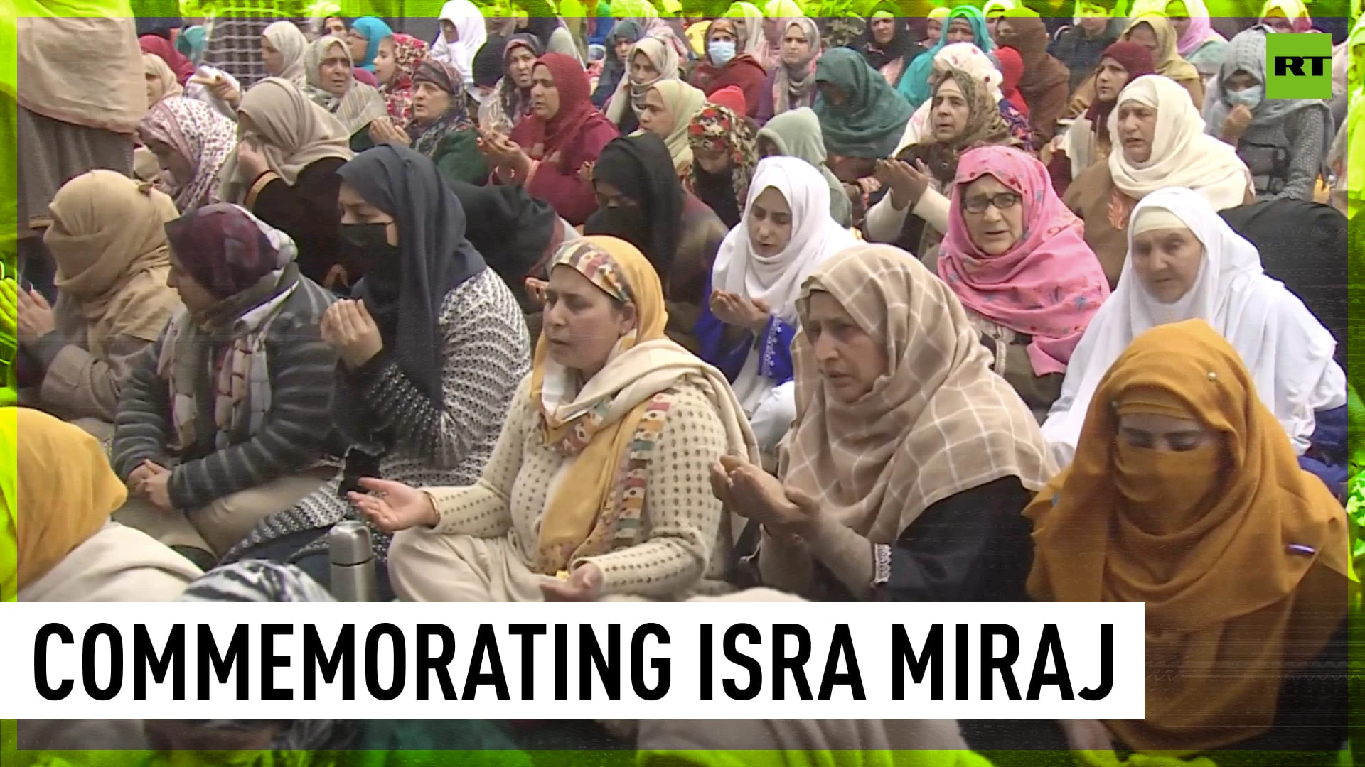 Muslims commemorate Isra Miraj in India