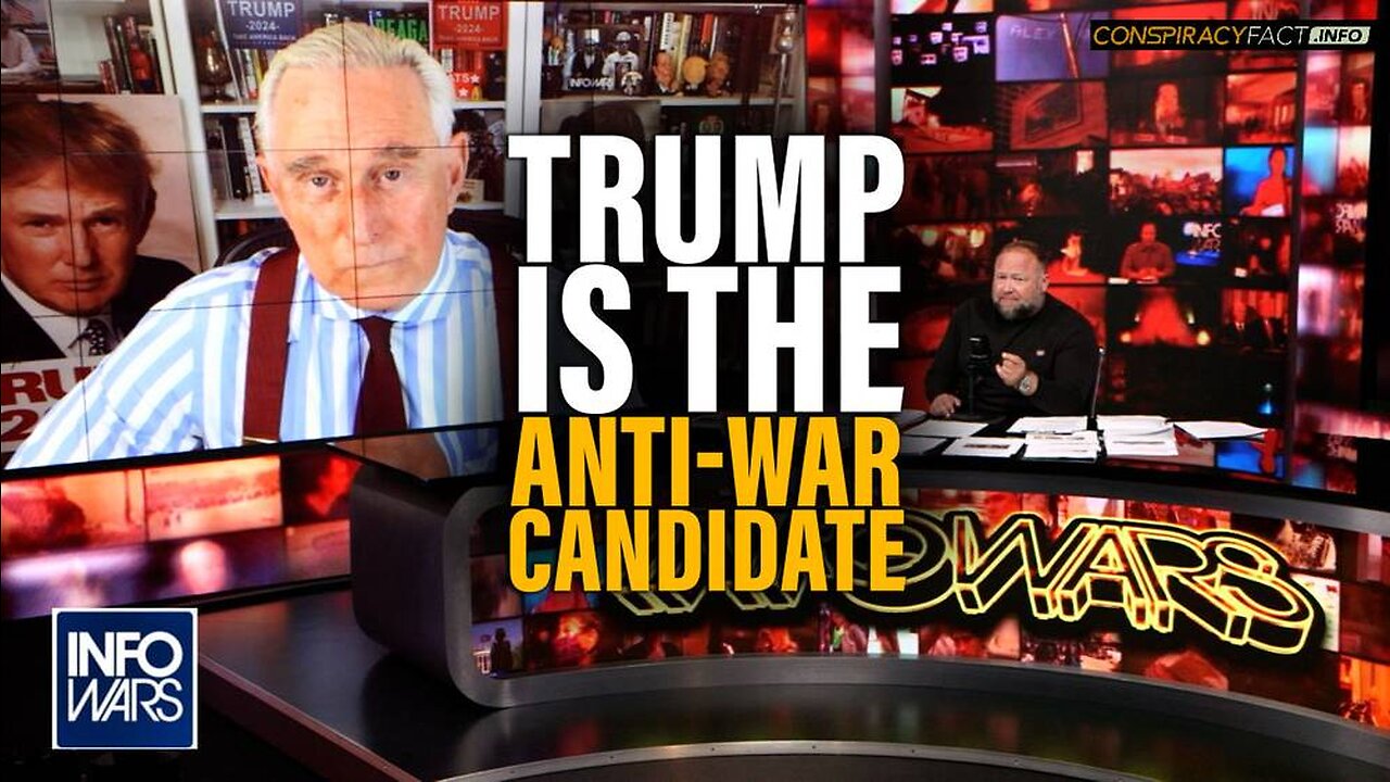 Roger Stone: Trump is the Anti-War Candidate