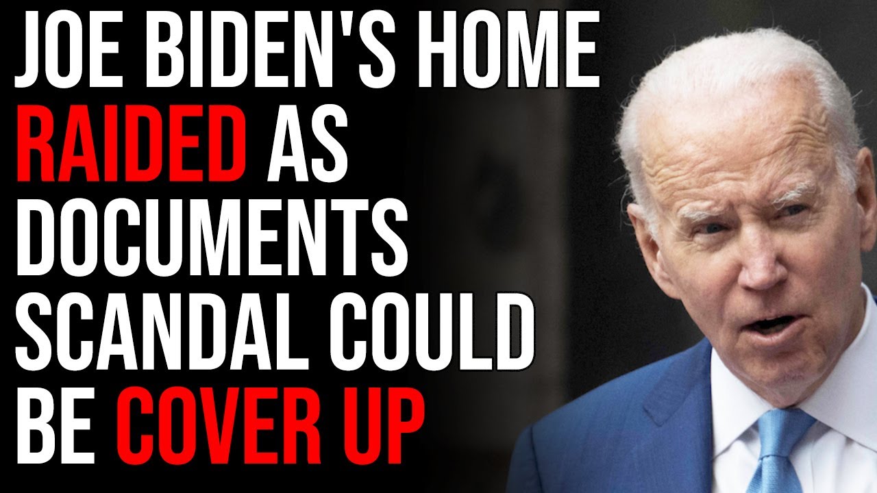 Joe Biden's Home RAIDED As Documents Scandal Could Be COVER UP