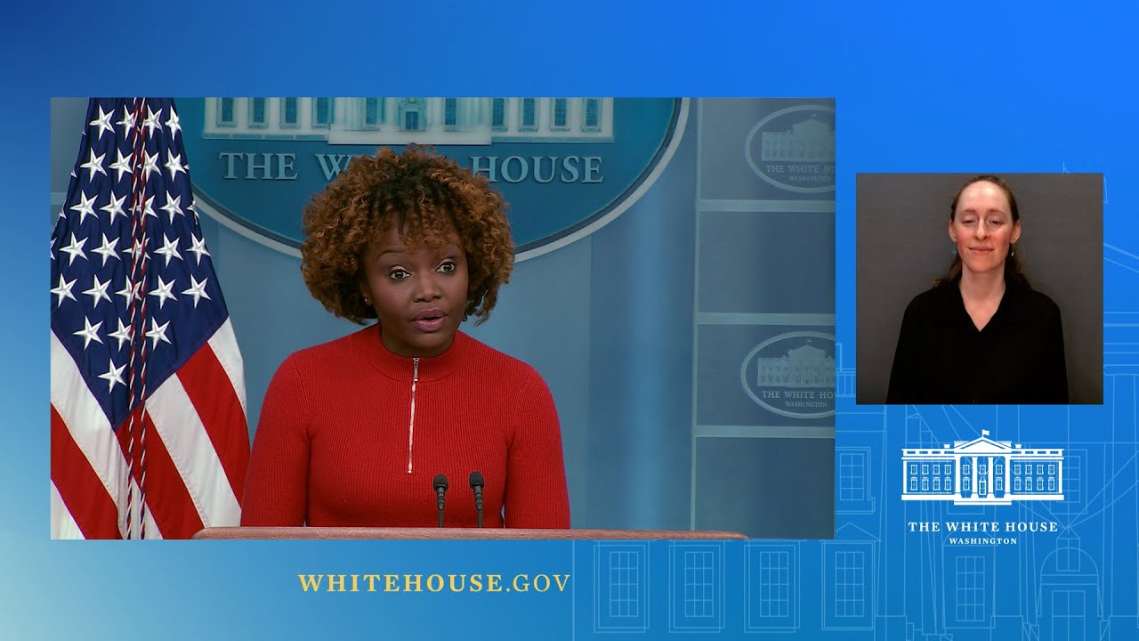 02/13/23: Press Briefing by Press Secretary Karine Jean-Pierre