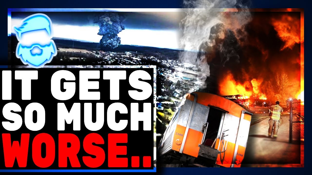 The Ohio Train Derailment Gets MUCH Worse! It's Spreading Everywhere