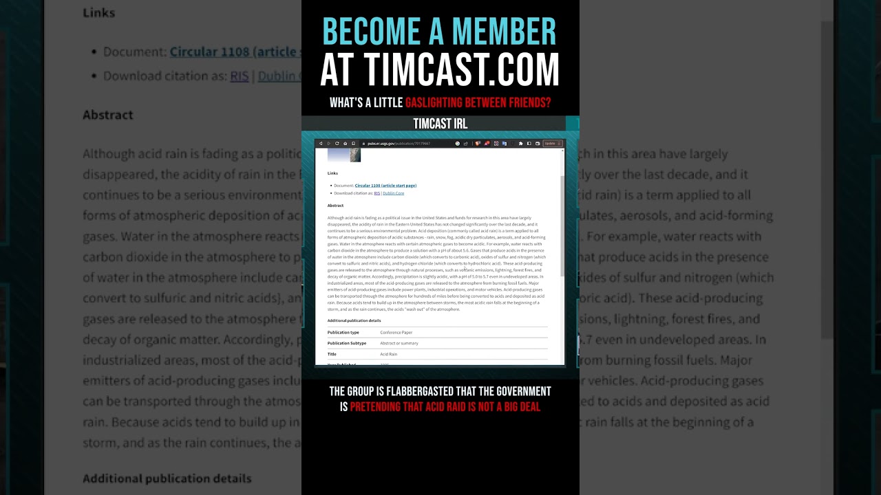 Timcast IRL - What's A Little Gaslighting Between Friends? #shorts