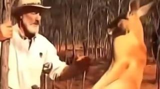 In case anyone needs to avoid a fight with kangaroo