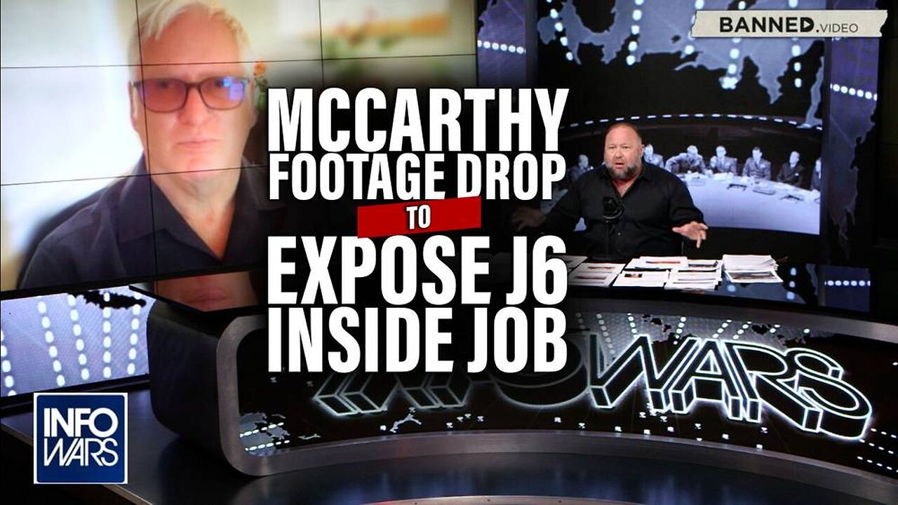 Jim Hoft Breaks Down How McCarthy Footage Release Will Expose Jan 6th Inside Job