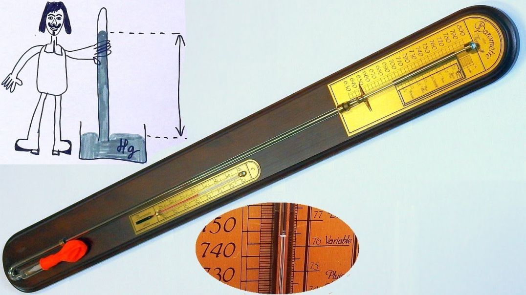 Torricelli Mercury Stick Barometer - Explanation and Repair