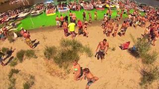 Crescent Bar Memorial Day weekend Drone video