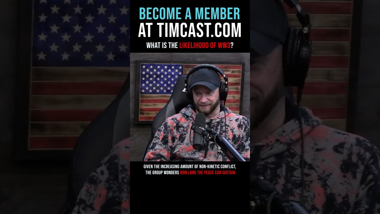 Timcast IRL - What Is The Likelihood Of WW3? #shorts