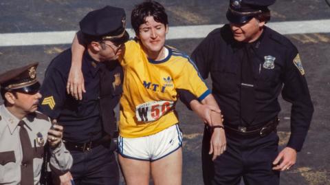 Boston Marathon cheater took the subway train to win