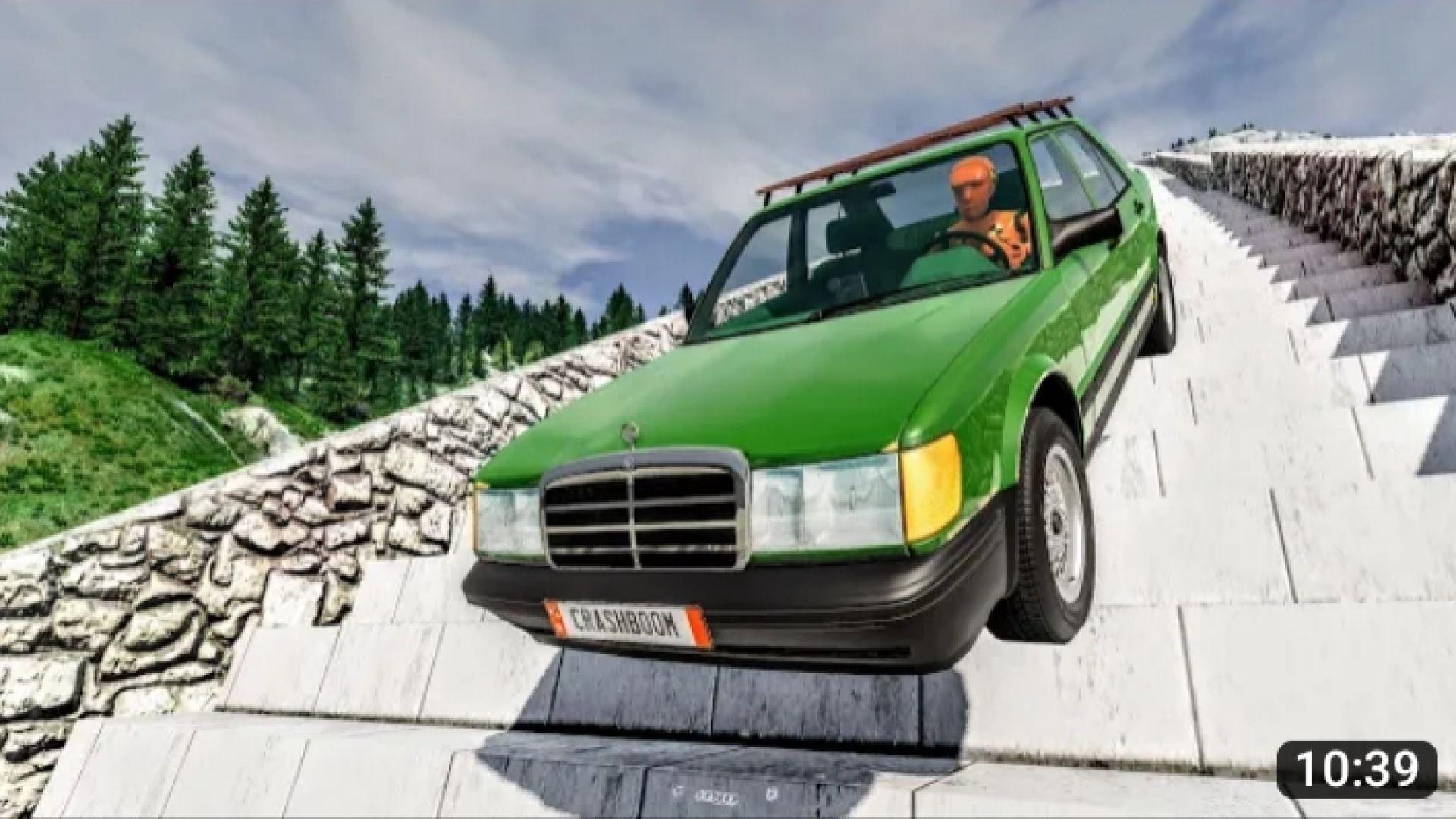 Cars vs Stairs#04| BeamNg Drive| CrashBoompunk|