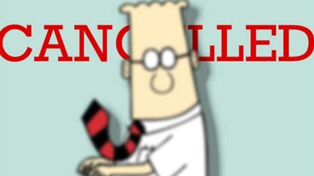 SCOTT ADAMS' "DILBERT" COMIC STRIP BANNED. HE SAID BLACKS ARE RACIST, WHITES SHOULD JUST GET AWAY