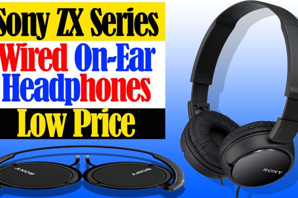 Sony ZX Series Wired On-Ear Headphones <br> <br>Brand	Sony <br>Model Name	MDRZX110/BLK ZX <br>Color	Black <br>Form Factor	On Ear <br>Connectivity Technology	Wired <br>About this item <br>Lig...