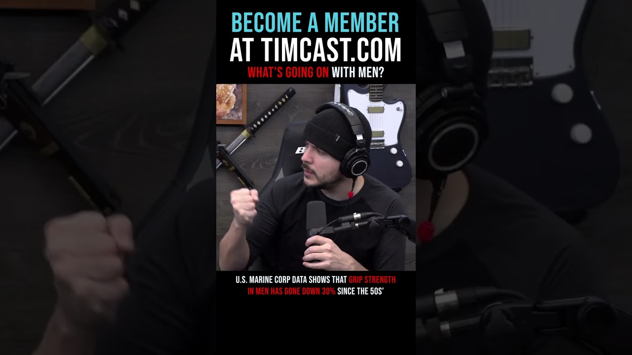 Timcast IRL - What’s Going On With Men? #shorts