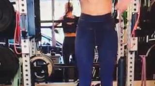 Bree Larsen has no Arse - LOL - she wears BUM pads....